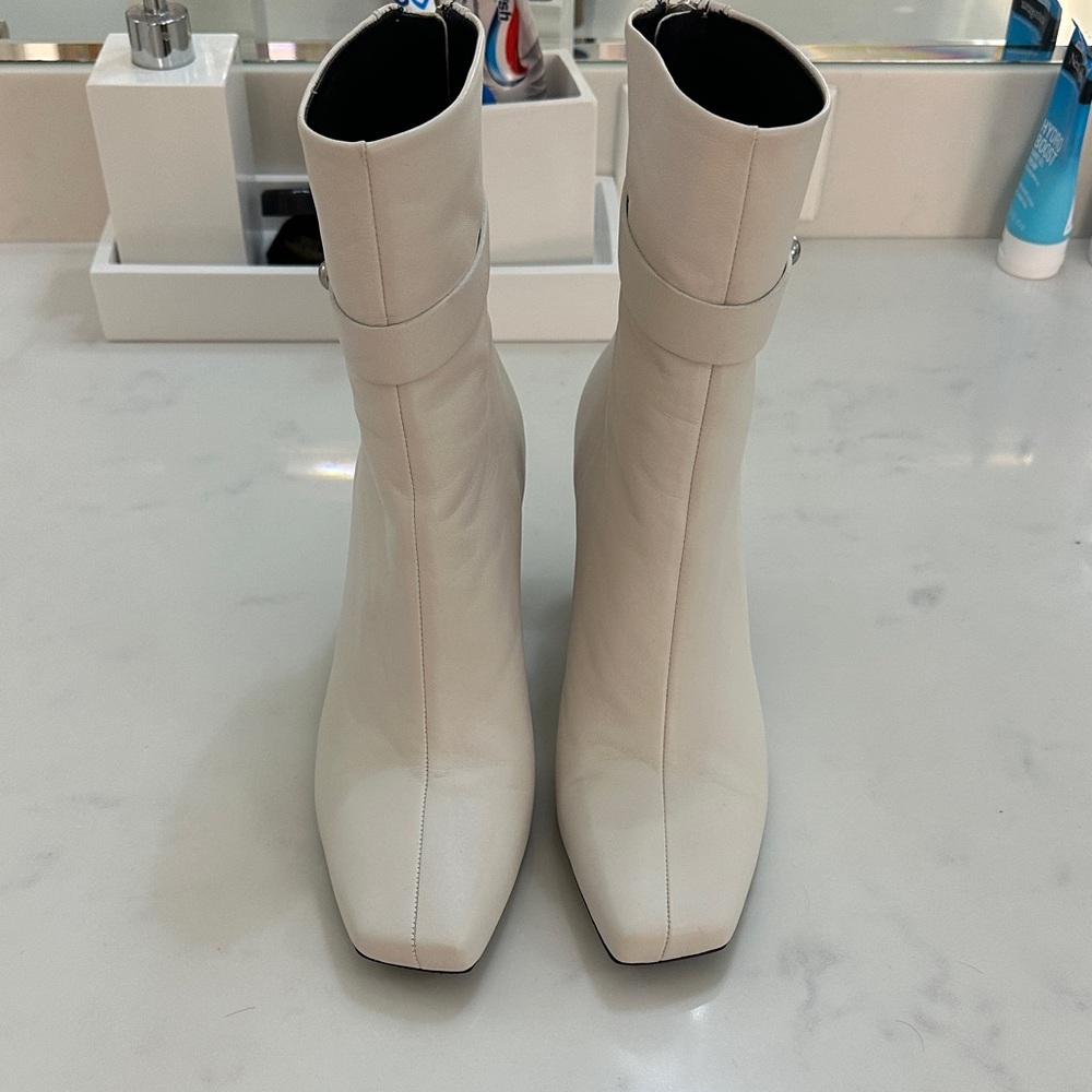 Rag & Bone White Women's Ellington Ankle Boots